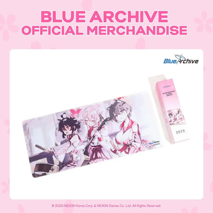Blue Archive - Allied Hyakkiyako Academy Desk Pad - Blue Archive - Desk Pad - Harumio