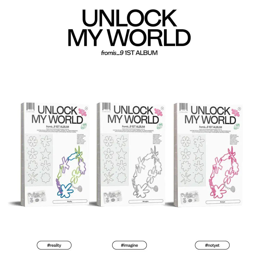Fromis_9 - Unlock My World : 1st Album - Fromis_9 - Album - Harumio