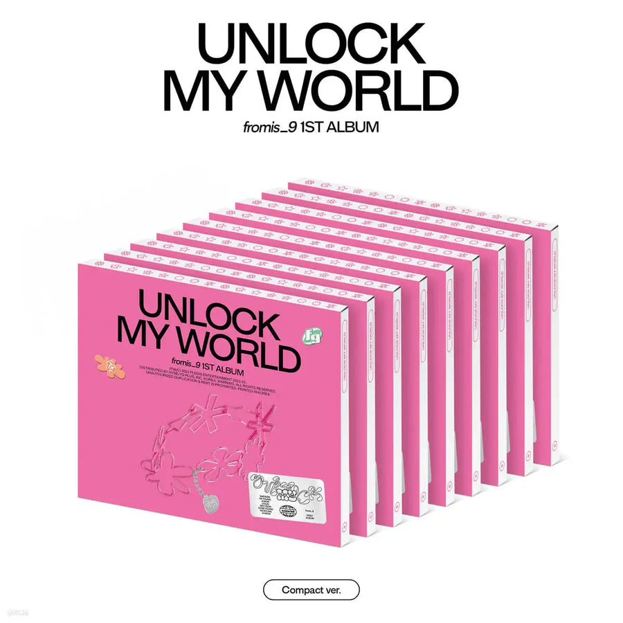 Fromis_9 - Unlock My World : 1st Album (Compact Version) - Fromis_9 - Album - Harumio