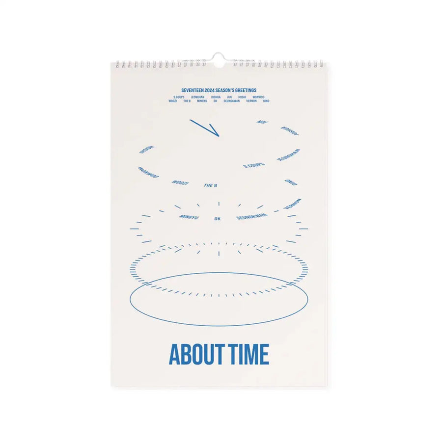 SEVENTEEN - 2024 Wall Calendar - Coppan Global / Pledis Entertainment - Home & Living, Accessories - Harumio