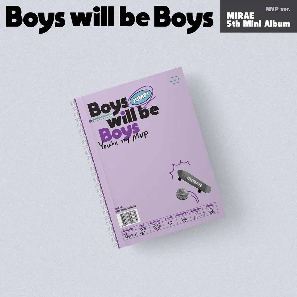 MIRAE - Boys will be Boys : 5th Mini Album - MIRAE - Album - Harumio