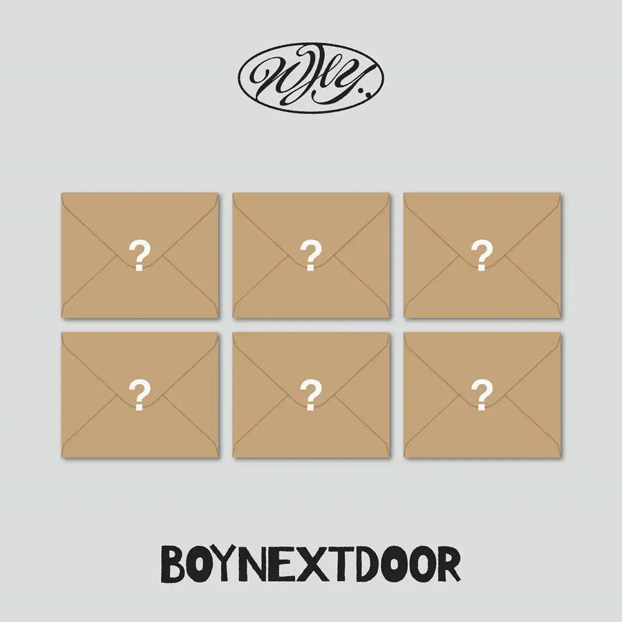 BOYNEXTDOOR - WHY.. : 1st EP Album (LETTER Version) - BOYNEXTDOOR - Album - Harumio