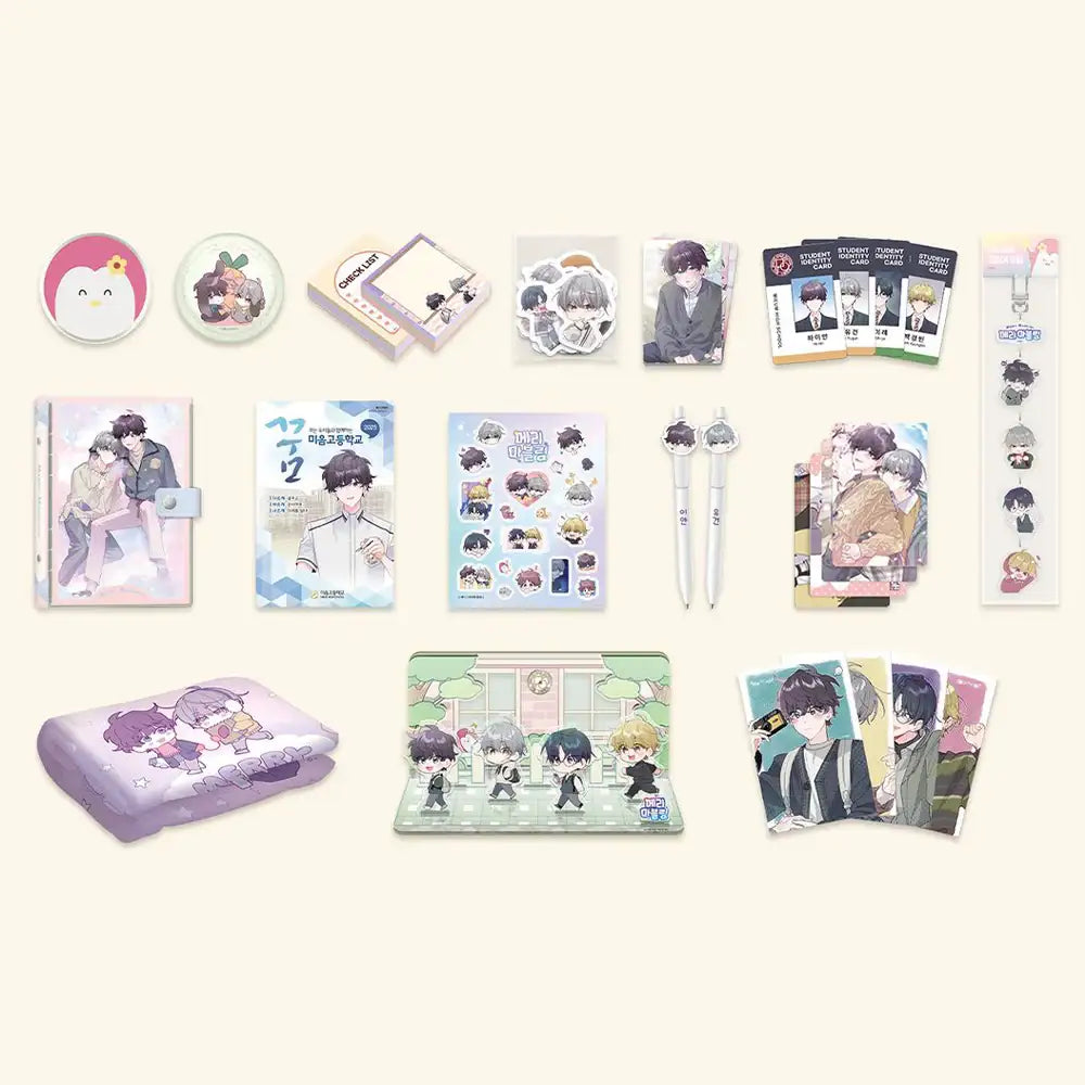 Merry Marbling - Perpetual Diary Set & Goods - Haksan Publishing - Set - Harumio Merry Marbling - Perpetual Diary Set & Goods - Haksan Publishing - Set - Harumio