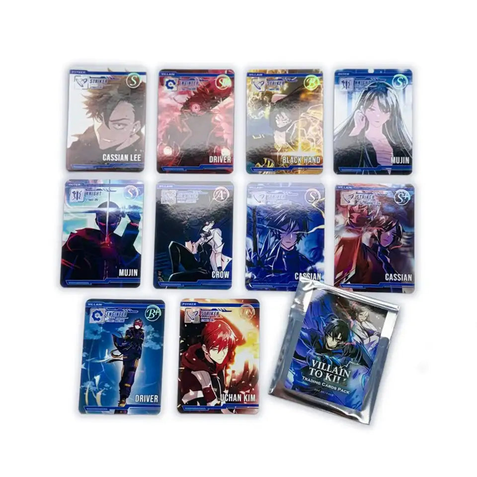 Villain to Kill - Trading Card Pack (Random) - Marpple Shop - Trading Cards - Harumio