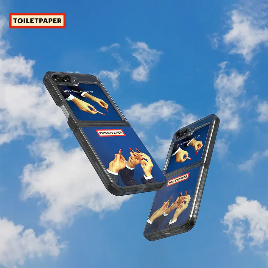 SLBS - Toilet Paper Lipstick Eco Lens Case (Galaxy Z Flip5) - SLBS - Home & Living, Accessories - Harumio