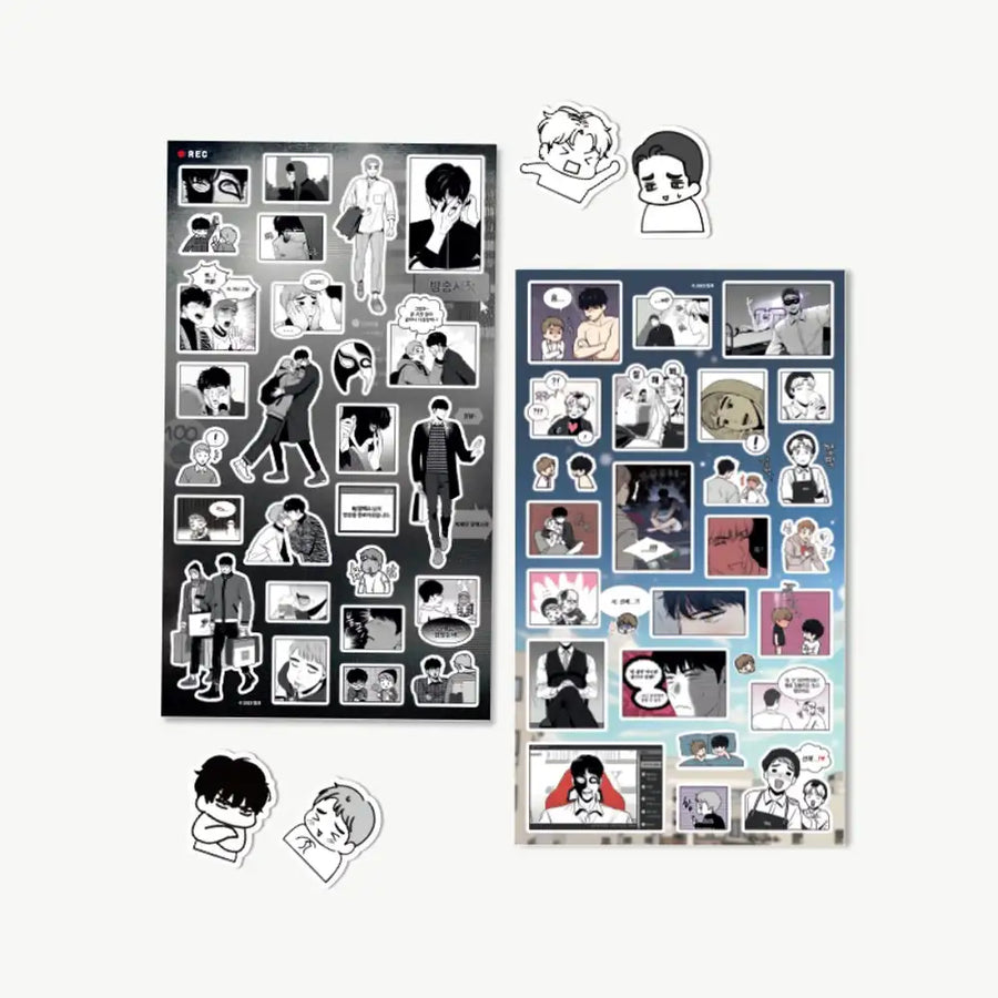 BJ Alex - Sticker Set - Lezhin - Photo - Harumio