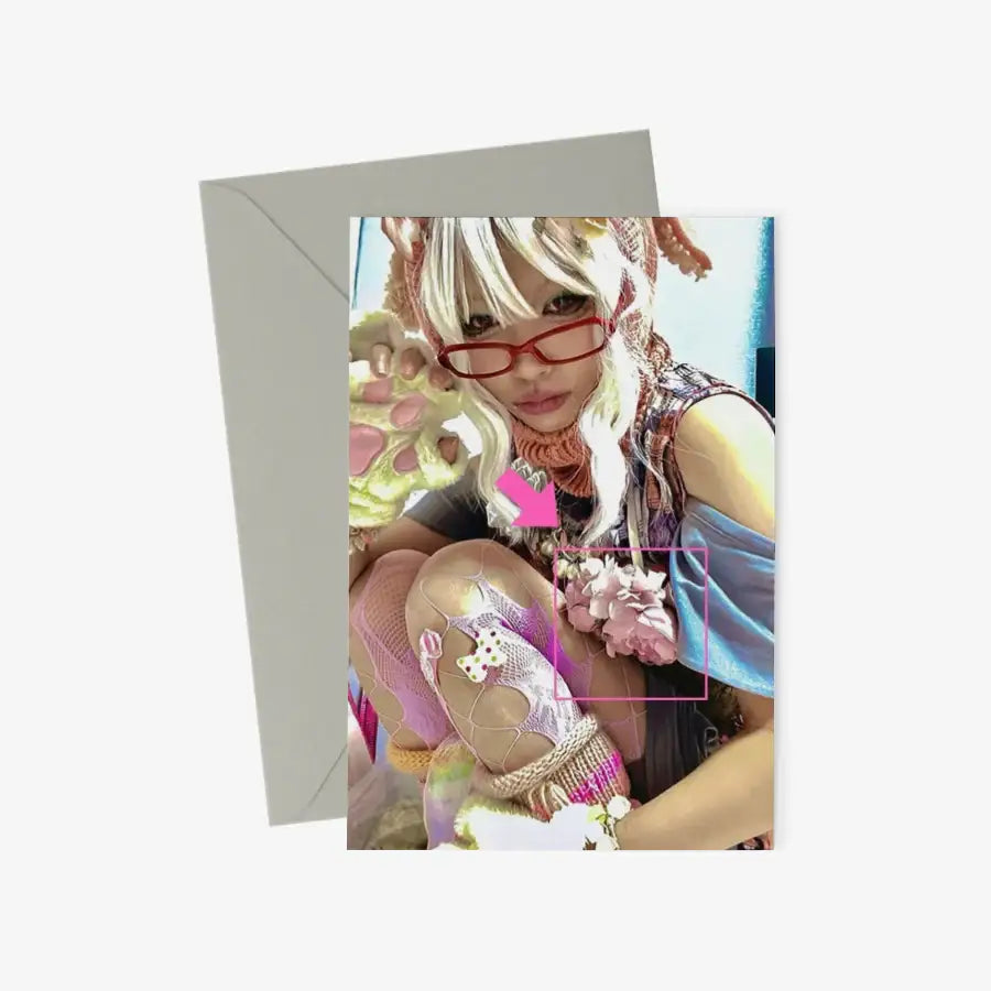 syh9920 - Cutie Girl Postcard & Envelope Set - Marpple Shop - Postcard - Harumio