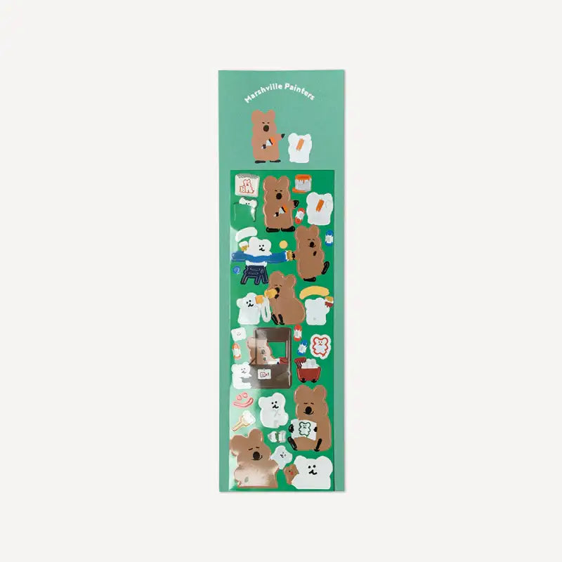 Dinotaeng - Boxville Removable Sticker - Dinotaeng - Stickers - Harumio