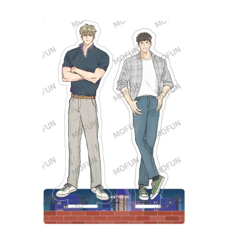 100% Clean Up x MOFUN - Acrylic Stand - MOFUN - Acrylic Stand - Harumio