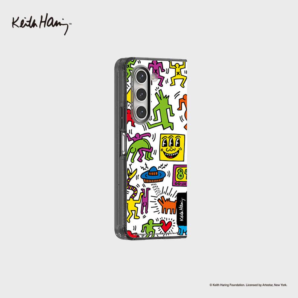 SLBS - Keith Haring Pattern Eco Lens Case (Galaxy Z Fold5) - SLBS - Home & Living, Accessories - Harumio SLBS - Keith Haring Pattern Eco Lens Case (Galaxy Z Fold5) - SLBS - Home & Living, Accessories - Harumio