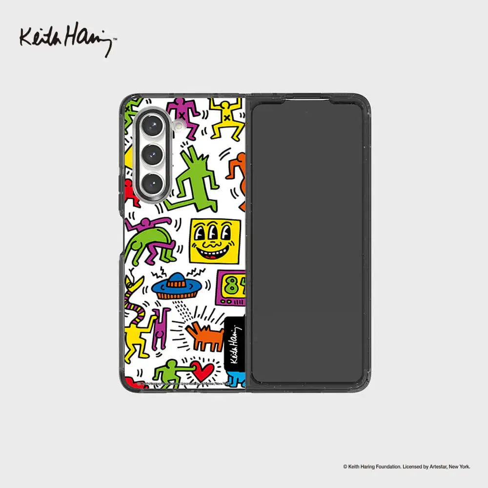 SLBS - Keith Haring Pattern Eco Lens Case (Galaxy Z Fold5) - SLBS - Home & Living, Accessories - Harumio SLBS - Keith Haring Pattern Eco Lens Case (Galaxy Z Fold5) - SLBS - Home & Living, Accessories - Harumio