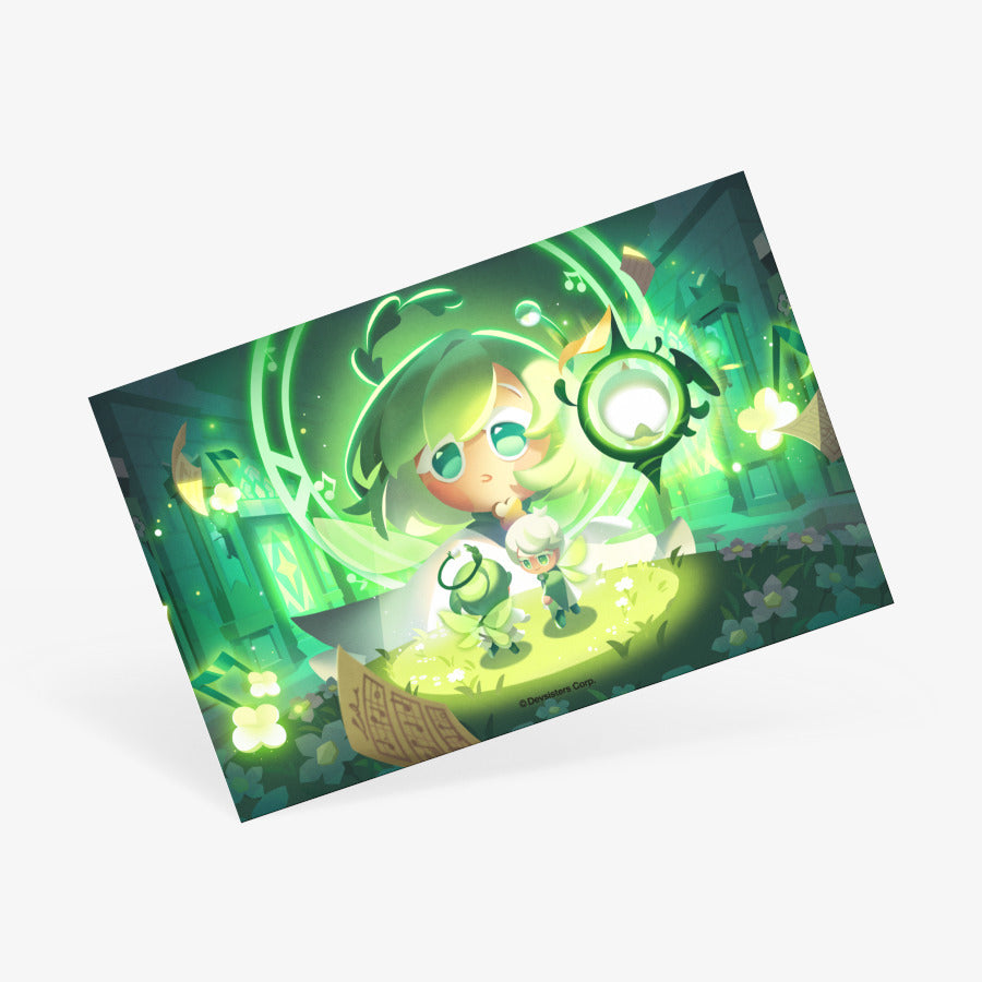 Cookie Run : Tower of Adventure - Green Bell Cookie Postcard - Marpple Shop - Postcard - Harumio