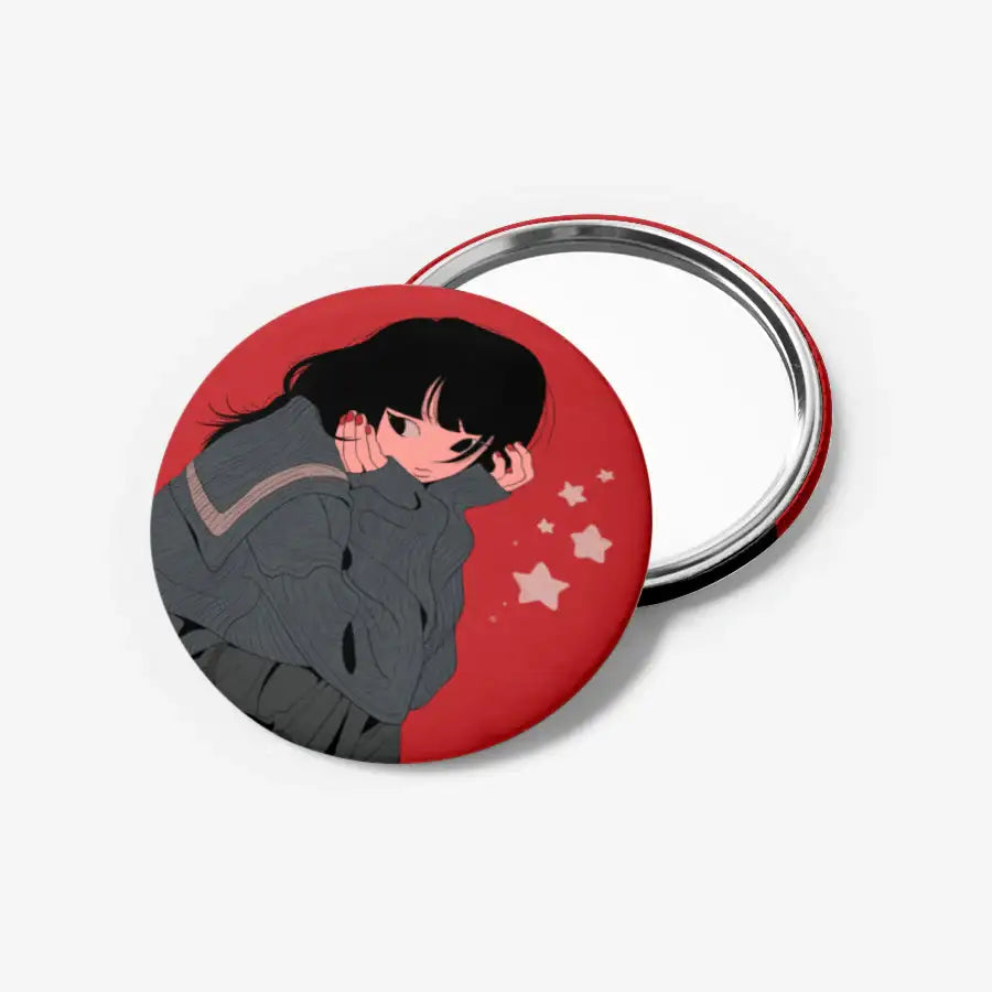 SOZ - Star Girl Mirror Button - Marpple Shop - Mirror - Harumio