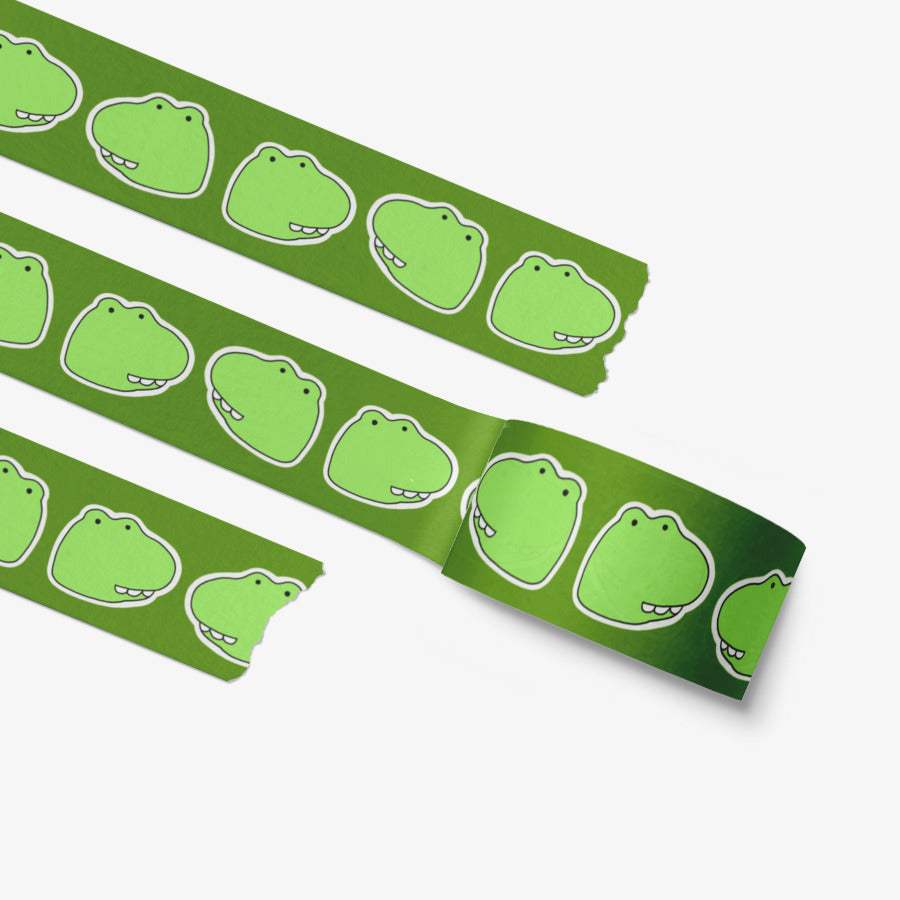 Danzi Bbb Lee - Green Cartoon Masking Tape - Marpple Shop - Masking Tape - Harumio