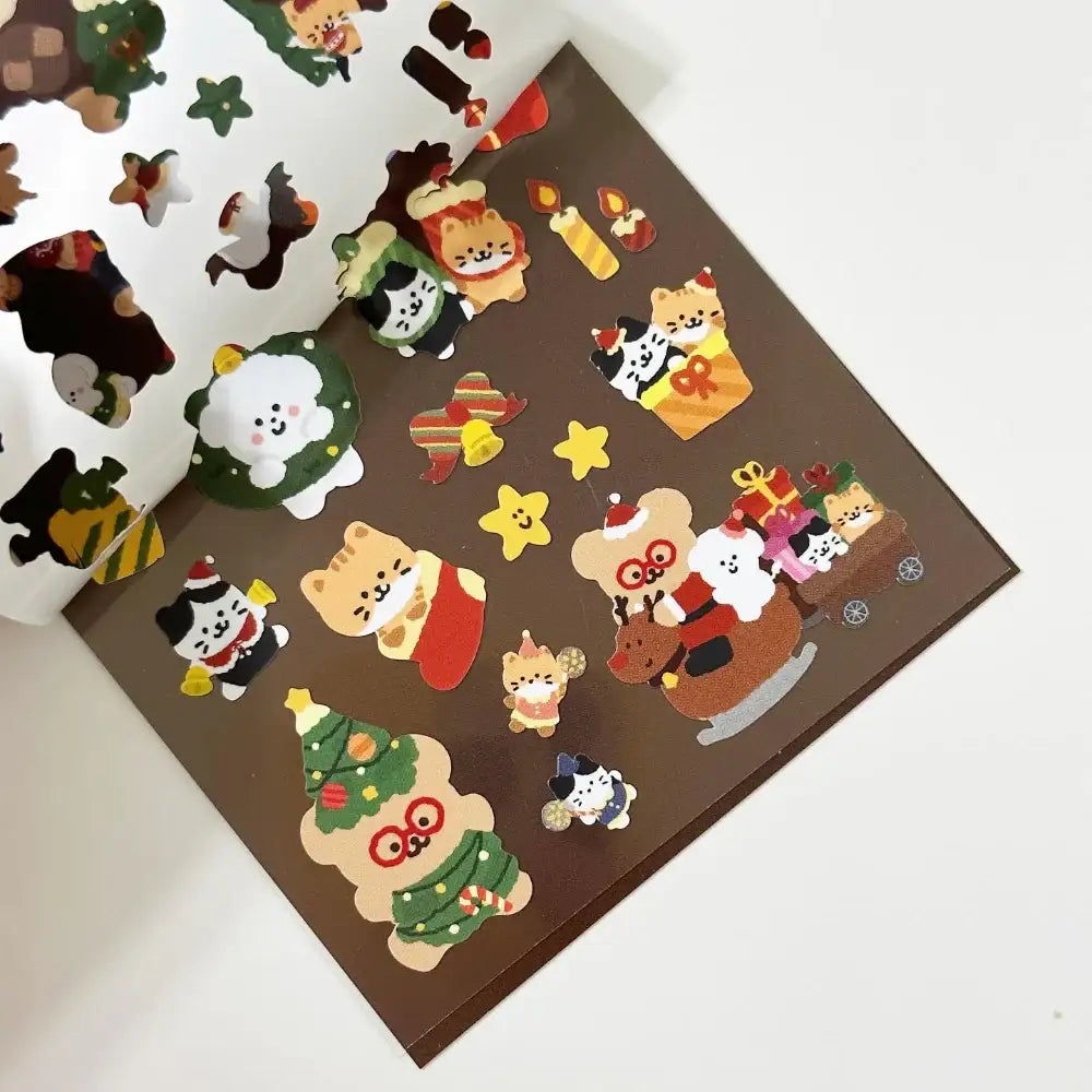 Teteum - Christmas Night Sticker - Teteum - Stationary - Harumio