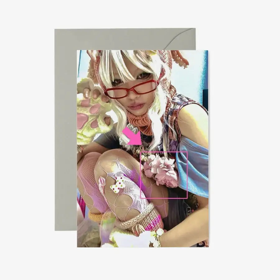 syh9920 - Cutie Girl Postcard & Envelope Set - Marpple Shop - Postcard - Harumio