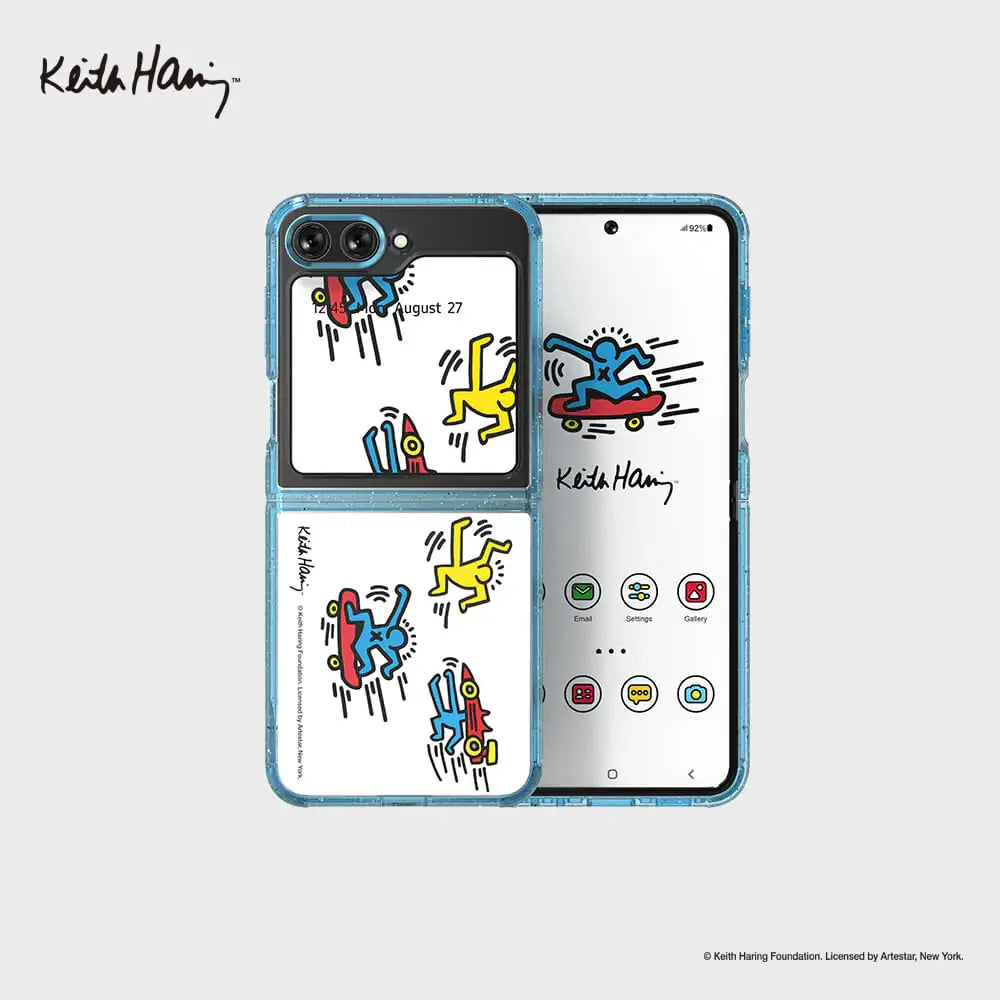 SLBS - Keith Haring People Eco Lens Case (Galaxy Z Flip5) - SLBS - Home & Living, Accessories - Harumio