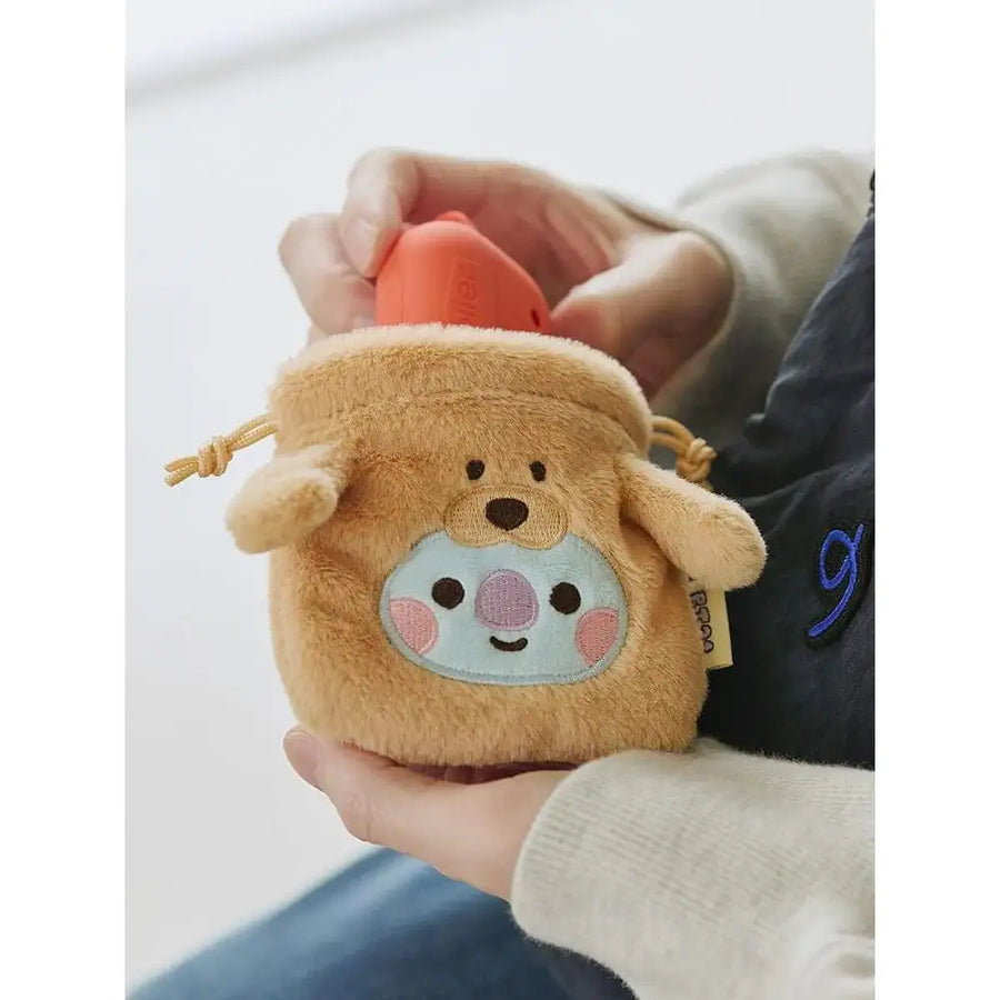 BT21 FLUFFY - Koya Baby Mini Bag Charm Pouch - BT21 - Pouch - Harumio
