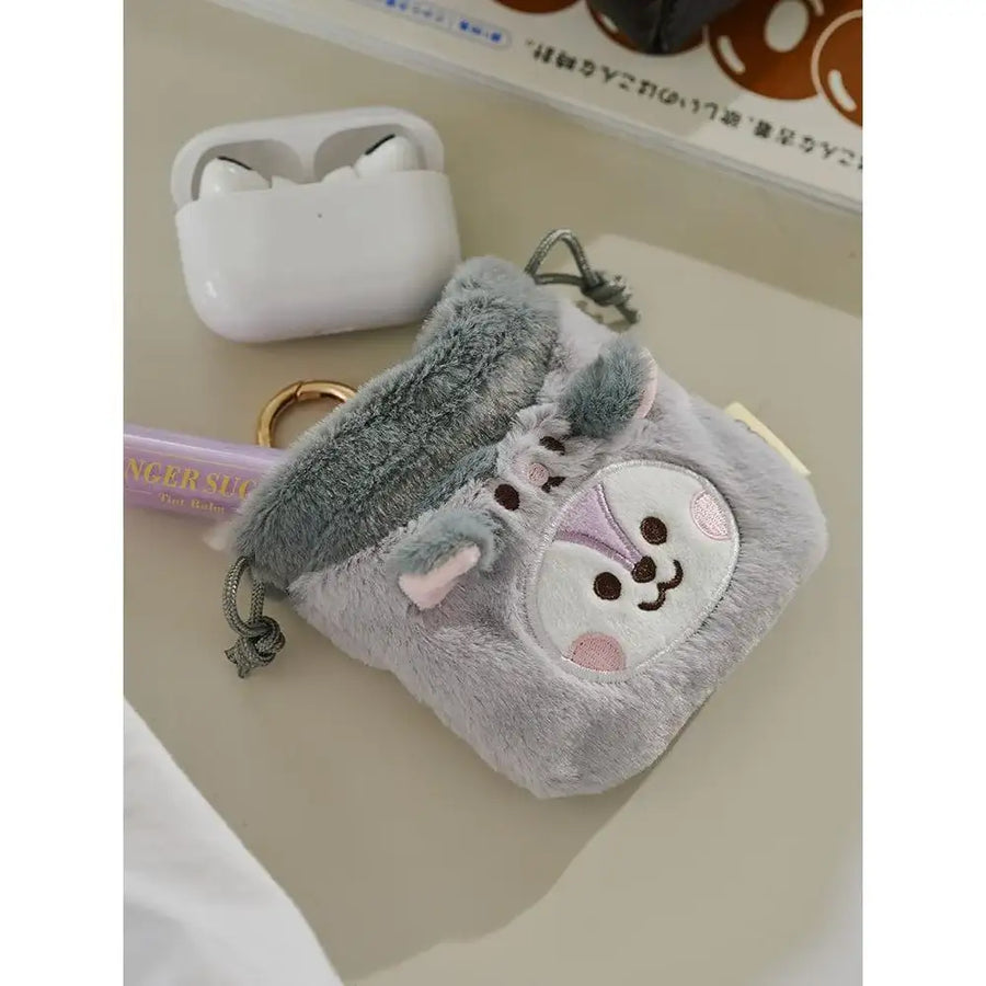BT21 FLUFFY - Mang Baby Mini Bag Charm Pouch - BT21 - Pouch - Harumio