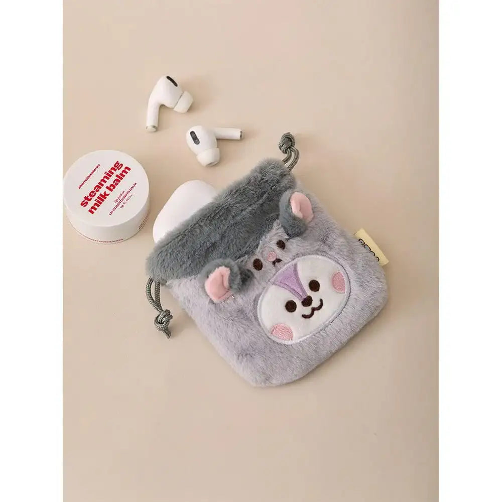 BT21 FLUFFY - Mang Baby Mini Bag Charm Pouch - BT21 - Pouch - Harumio