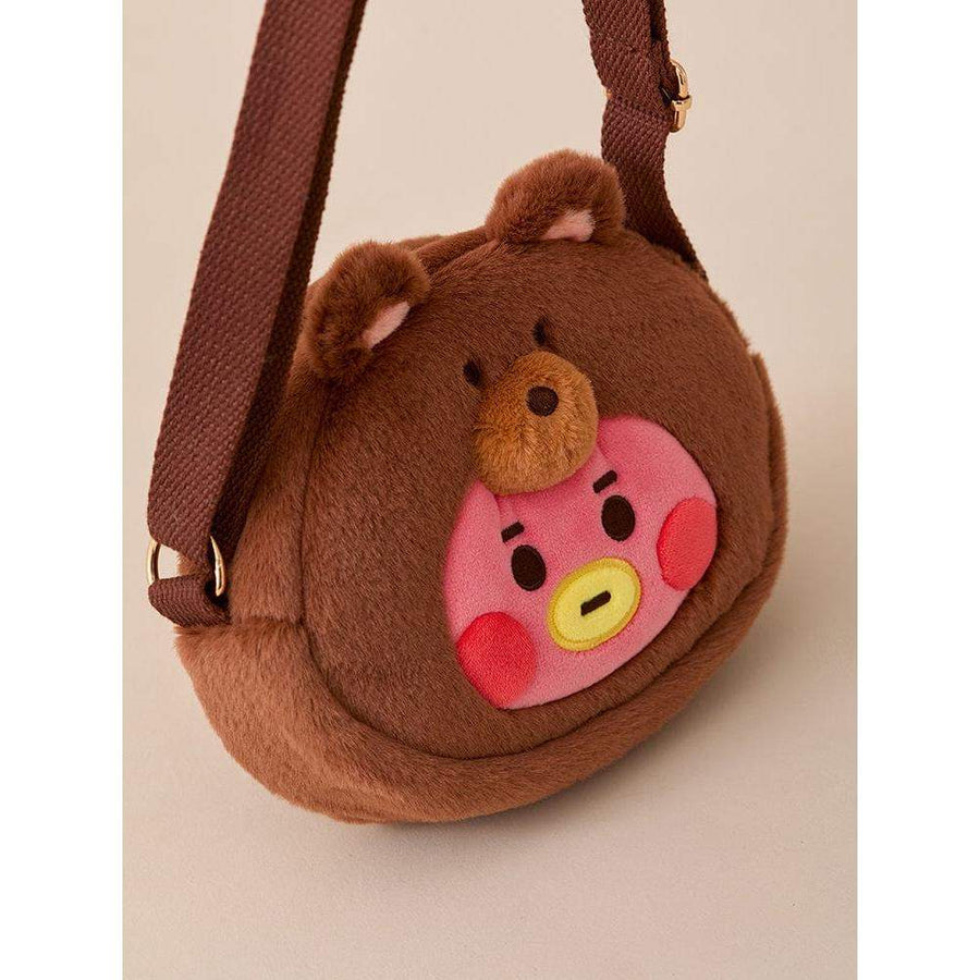 BT21 FLUFFY - Tata Baby Crossbody Bag - BT21 - Crossbody Bag - Harumio