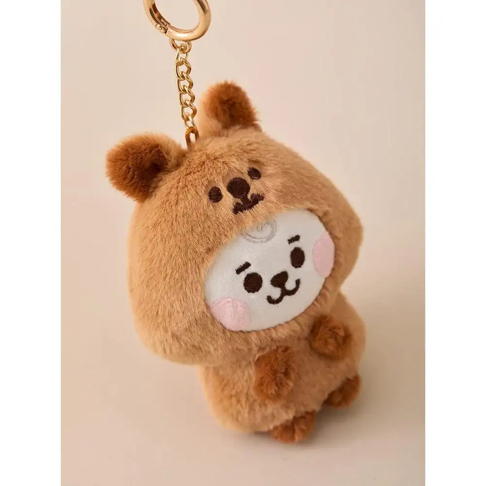 BT21 FLUFFY - RJ Baby Plush Keyring - BT21 - Keyring - Harumio