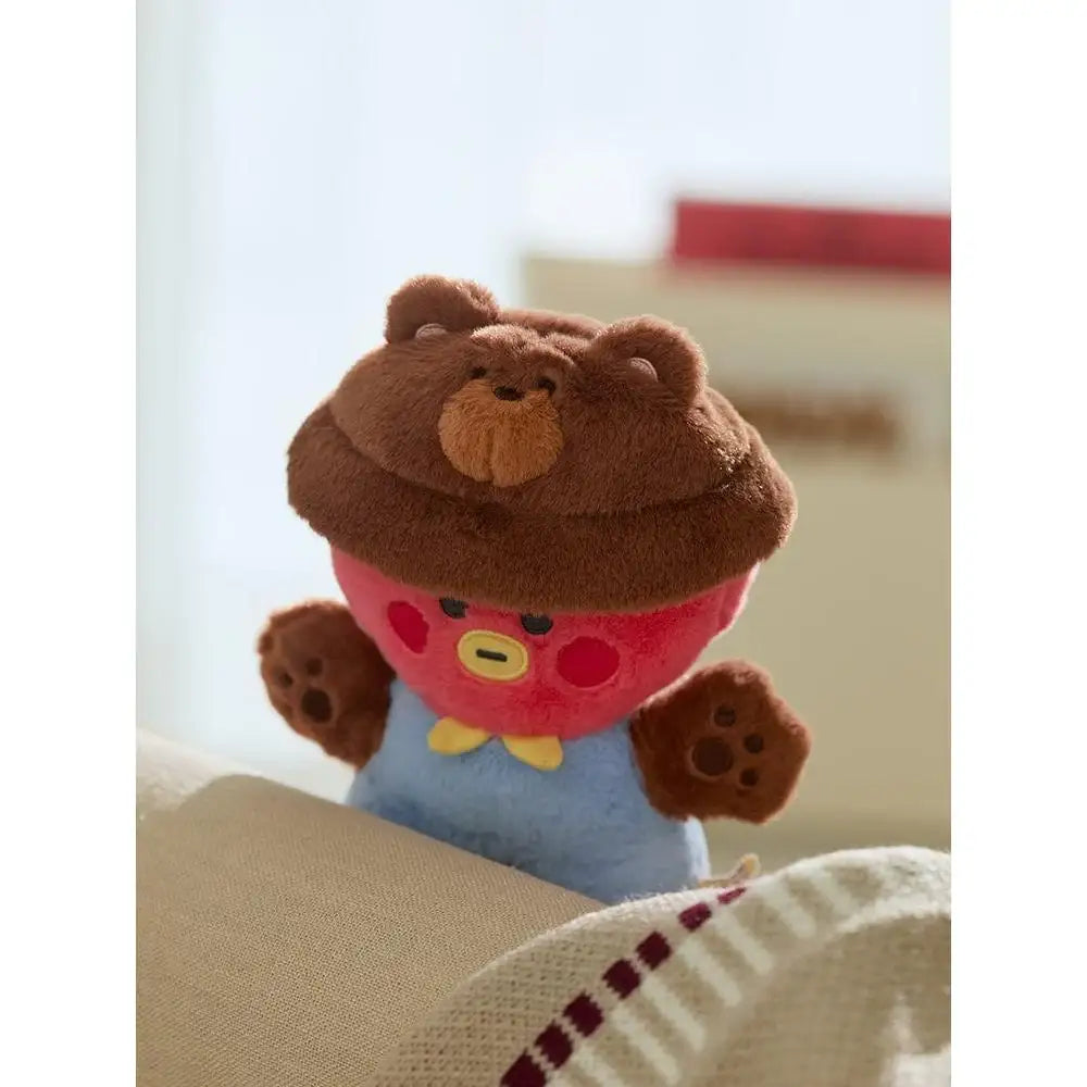 BT21 FLUFFY - Bear Fluffy Baby Costume Plush Costume - BT21 - doll costume - Harumio