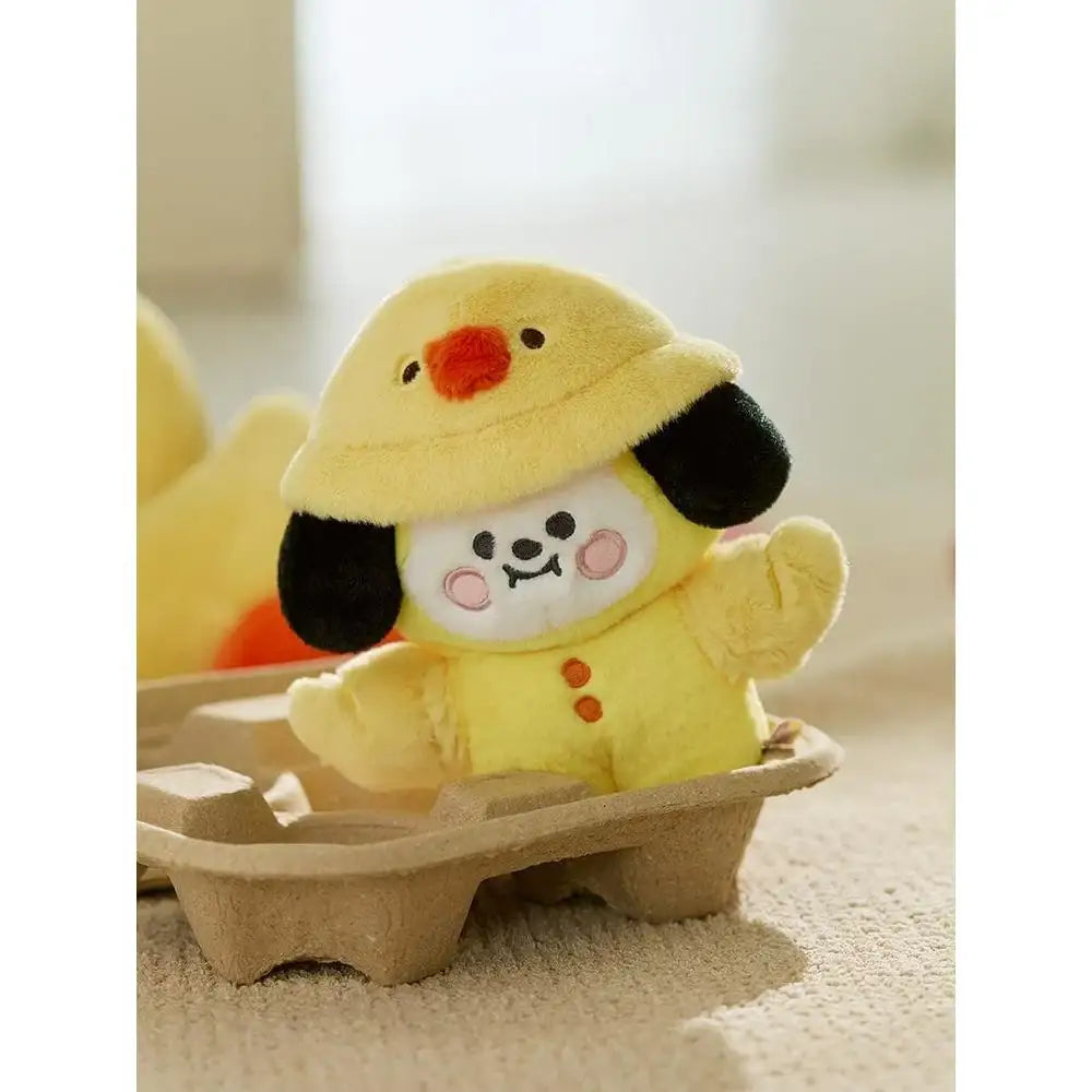 BT21 FLUFFY - Chick Fluffy Baby Costume Plush Costume - BT21 - doll costume - Harumio