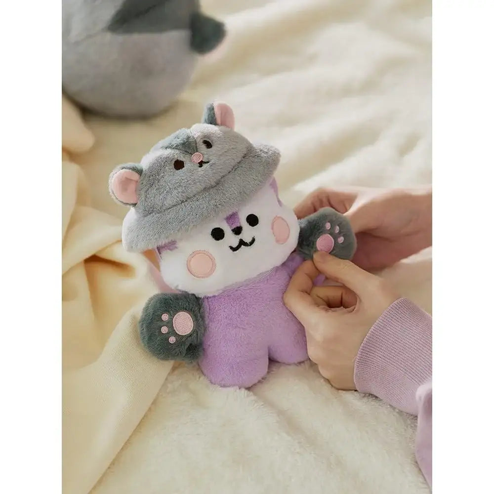 BT21 FLUFFY - Flying Squirrel Baby Costume Plush Costume - BT21 - doll costume - Harumio