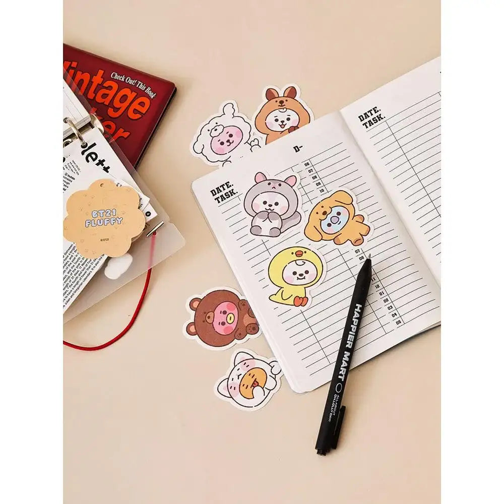 BT21 FLUFFY - Baby Stickers Set - BT21 - Sticker - Harumio