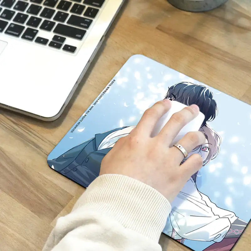 The Northern Duke Needs a Warm Hug - Mouse Pad - Webtoon Shop - Tech Accessories - Harumio