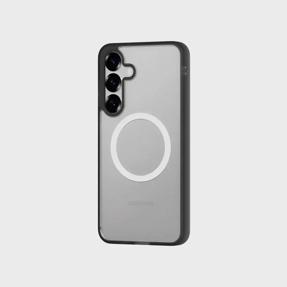 SLBS - SLBS Clear Magnet Case Matte Black (Galaxy S25 Series) - SLBS - Phone Case - Harumio SLBS - SLBS Clear Magnet Case Matte Black (Galaxy S25 Series) - SLBS - Phone Case - Harumio