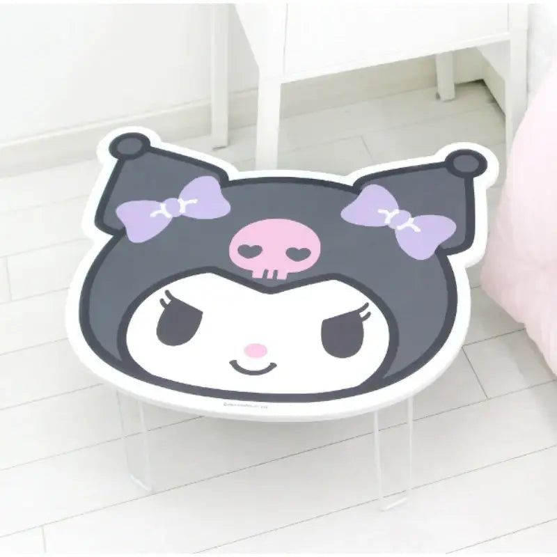 NARA HOME DECO X Sanrio - Kuromi Folding Table - NARA HOME DECO - Folding Table - Harumio