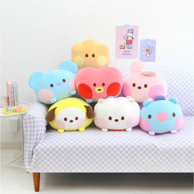 NARA HOME DECO x BT21 - Minini Round Cushion - NARA HOME DECO - Home & Living - Harumio