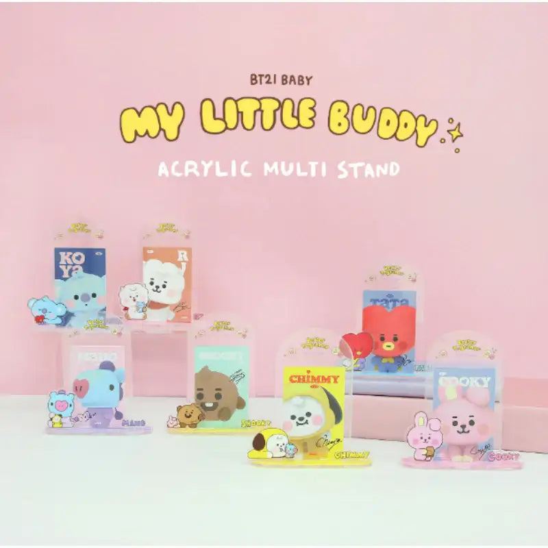 NARA HOME DECO x BT21 - Little Buddy Acrylic Multi Stand - NARA HOME DECO - Home & Living - Harumio