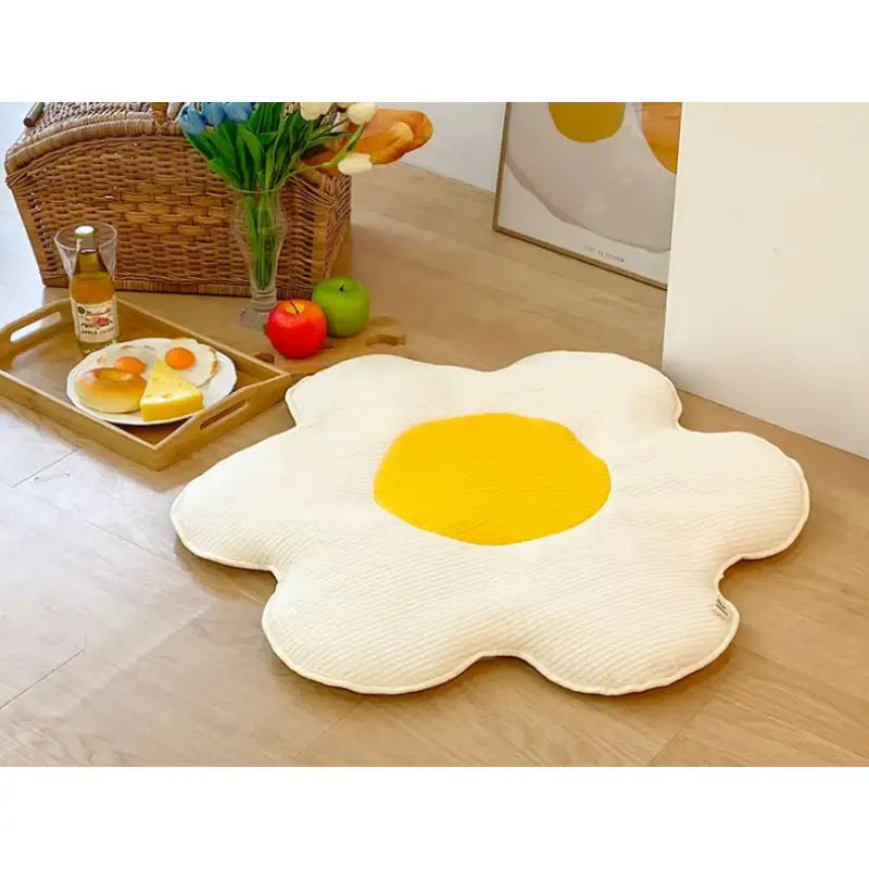 Mummur - Sunny Side Up Thin Cushion - Mummur - Pet Cushion - Harumio