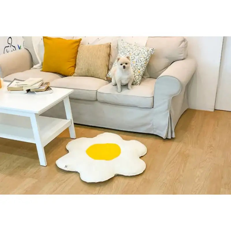 Mummur - Sunny Side Up Thin Cushion - Mummur - Pet Cushion - Harumio Mummur - Sunny Side Up Thin Cushion - Mummur - Pet Cushion - Harumio