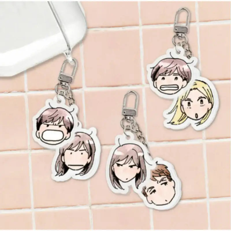 Journal With Witch X BeOn - Acrylic Keyring - BeOn - Keyring - Harumio