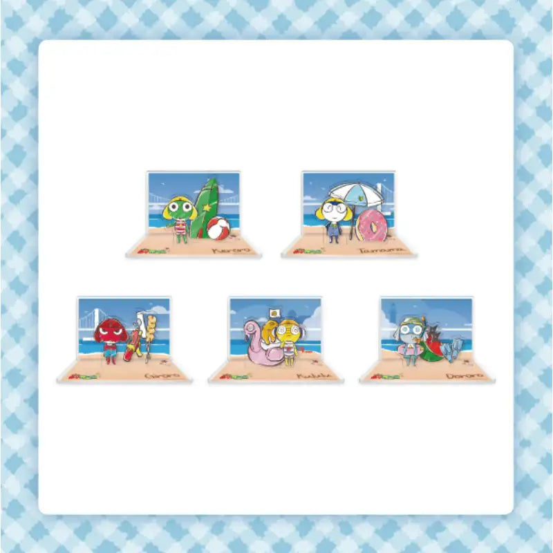 Sergeant Frog Keroro x Toonique - Mini Acrylic Diorama - Toon!que - Acrylic Frame - Harumio