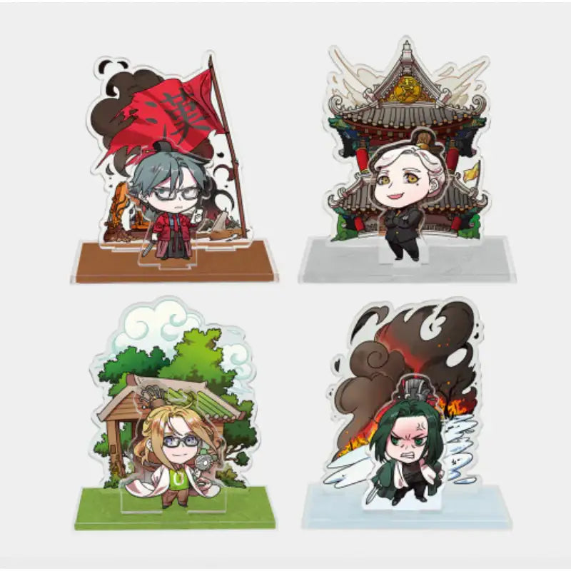 Three Kingdoms Talk x YLAB Store - Acrylic Diorama Stand - YLAB Store - Acrylic Diorama - Harumio