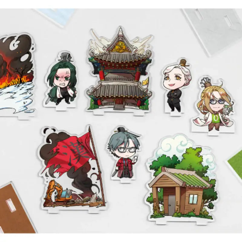 Three Kingdoms Talk x YLAB Store - Acrylic Diorama Stand - YLAB Store - Acrylic Diorama - Harumio