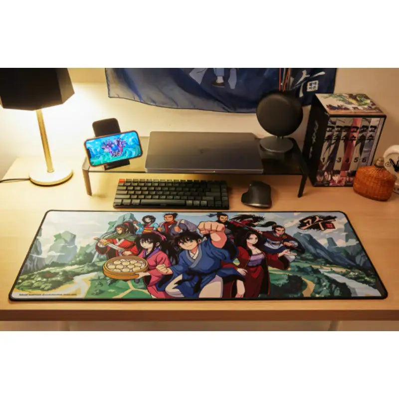 GOSU: Absolute King - Long Pad - Webtoon Friends - Mouse Pad - Harumio