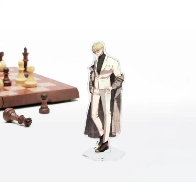 The World is Money and Power x YLAB Store - Acrylic Stand - YLAB Store - Acrylic Stand - Harumio