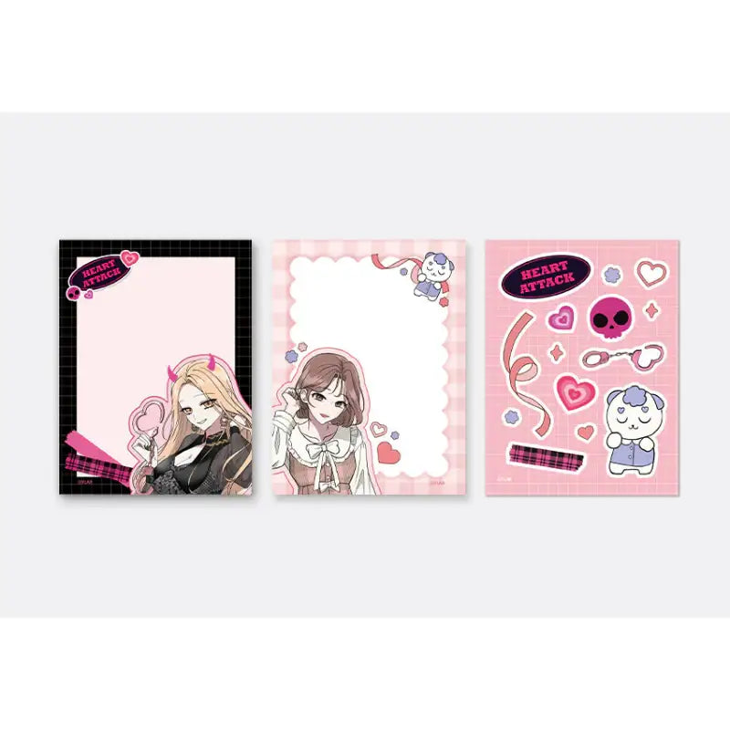 Death When Separated x YLAB Store - Memo Set - YLAB Store - Memo Paper - Harumio Death When Separated x YLAB Store - Memo Set - YLAB Store - Memo Paper - Harumio