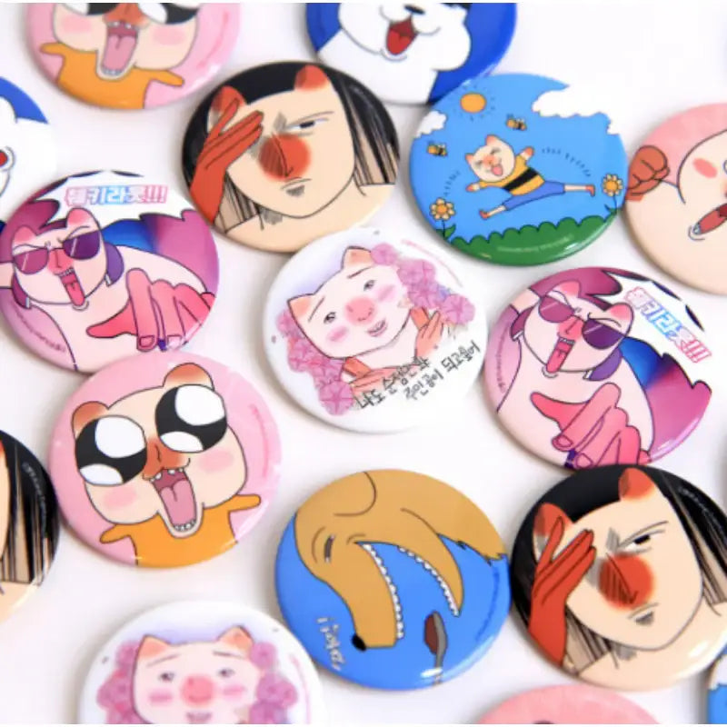 Today Is Also Fast - Pin Button - Webtoon Shop - Pin Button - Harumio