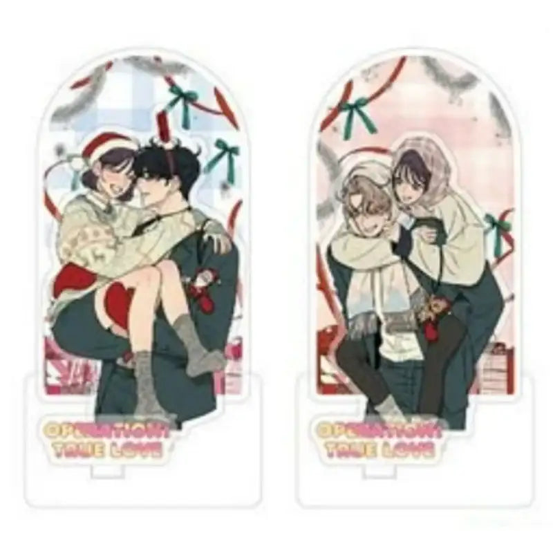 Operation: True Love Winter Holiday Pop-Up - Acrylic Stand - WEBTOON FRIENDS - Acrylic Stand - Harumio