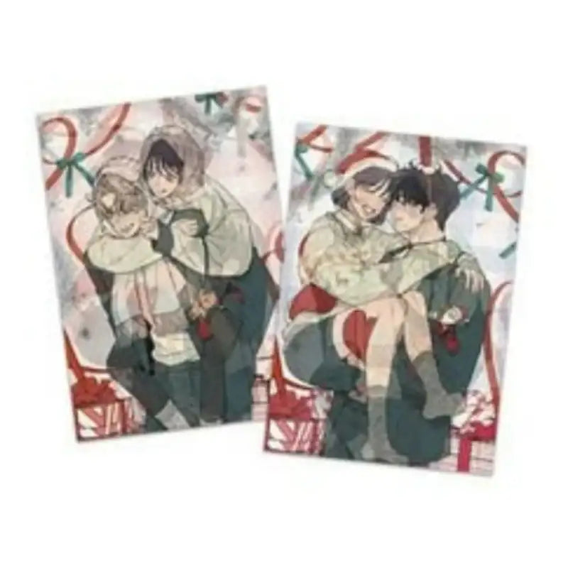Operation: True Love Winter Holiday Pop-Up - Lenticular Postcard - Winter Holiday - Lenticular Postcard - Harumio
