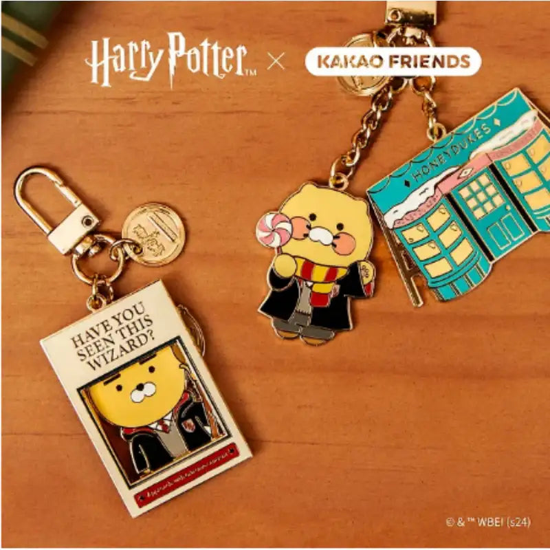 Harry Potter x Kakao Friends - Metal Keyring - Kakao Friends - Keyring - Harumio
