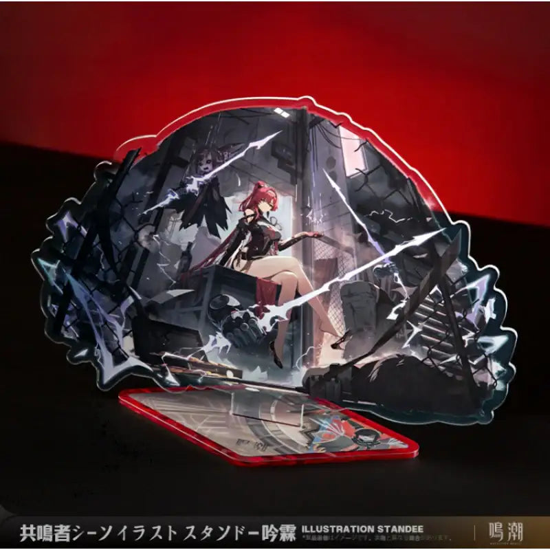 Wuthering Waves - Resonator Scene Illustration Stand - Wuthering Waves - Acrylic Stand - Harumio