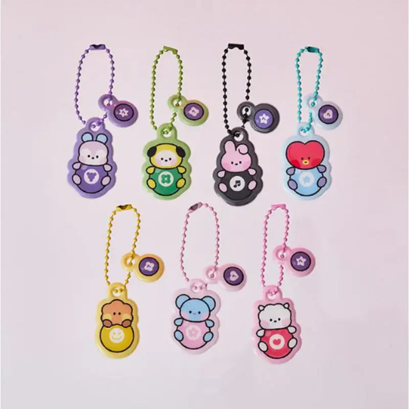 Line Friends x BT21 - Minini Lucky Gacha PVC Random Keyring - BT21 - Keyring - Harumio